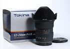 Tokina SD 12-24mm / 1:4 DX II für Canon EF-S, EOS, mit 1 Jahr Gewährleistung