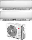 Akai Climatizzatore Dual split 9+12 Btu Condizionatore MISTRAL120932KTL Superior