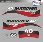 Adesivi motore marino fuoribordo Mariner 40 cv four stroke EFI barca sticker