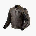 Giacca moto Invernale Sfoderabile Pelle Revit Parallax Brown TAGLIA 56