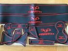 FIAT 500 2008 - 2014 MK1 MODEL  ABARTH  INTERIOR DASHBOARD GATE PADS - RED