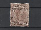 Regno 1890 Umberto I soprastampato 2c. su lire 1,75 bruno usato