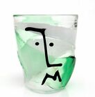 SIGNED Murano Art Glass Tribute To Picasso Face Vase/Holder by Mario Badioli