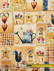 tessuto americano country per patchwork, quilt 47x54 cm