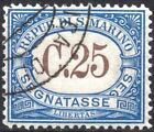 SAN MARINO 1925 - Segnatasse - Usato 25 c. #SMY