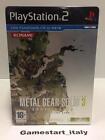 METAL GEAR SOLID 3 SNAKE EATER LIMITED METAL EDITION PS2 NEW FACTORY SEALED ITA