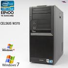 FSC FUJITSU SIEMENS CELSIUS W370 COMPUTER WORKSTATIOND2817 PC DUAL CORE 8GB 250