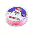 FLUOROCARBON SUFIX SUPER 21 COLORI CLEAR / LO - VIS PINK BOBINE DA 50 METRI