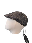 Cappello THREE STROKE Coppola Modern Flat Cap Nero Black