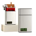 Habit Control Electronic Locking Cigarette Case with Timer -Full Pack Time Lock