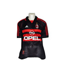 MAGLIA MILAN Vintage Maldini Weah Boban 1998-1999 no MATCH WORN  Peurgia away