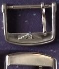 Original Longines Buckle Fibbia "bow" 16mm inner StainlessSteel Excellent L@@K !