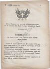 Regio Decreto 1878  Umberto I Reale Collegio Asiatico di Napoli 4672