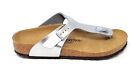 Birkenstock ciabatta infradito Gizeh 1019192 argento elettrico calzata stretta