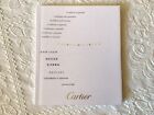 Libretto Booklet Garanzia Service Cartier