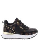 GUESS Sneakers Donna art. FL8DDYFAL12 in ecopelle Black Brown