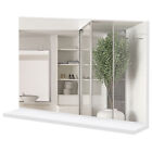 kleankin Specchiera Bagno da Parete Moderna con Ripiano 60x12x40 cm Bianco