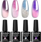 4 PZ  Smalto Semipermanente Camaleonte Nail Polish UV LED Gel Unghie Kit