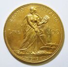 Vittorio Emanuele III 100 lire Oro 1912 Aratrice conservazione SPL+