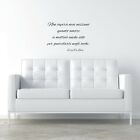 wall stickers frasi decorazione adesivo murale Erri De Luca poesia amore a0742