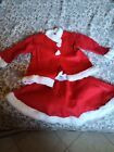 Vestito Babbo Natale Bimba