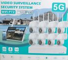 KIT videosorveglianza wireless 4g NVR 8CH Combo 8 telecamere HD WIFI PTZ 5MP ip6