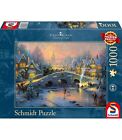 Puzzle da 1000 Pezzi Thomas Kinkade Villaggio Invernale