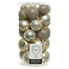 Palline albero Amicasa 9022906 Cilindro Sfera Mix