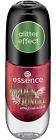 SMALTO UNGHIE ESSENCE HIDDEN JUNGLE 05 FORBIDDEN BERRY rosso bordeaux glitter