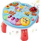 LINFUN KIDS Tavolo Musicale Bambini, Tavolino Giochi Bimbi 1 Anno, Gi