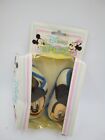 Vintage (1984) Disney Babies Infant Booties / Baby Shoes Mickey Mouse new in box