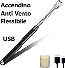 Accendino Elettrico USB Accendigas Ricaricabile Flessibile Accendi Gas Antivento