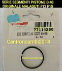 SERIE FASCE SEGMENTI PISTONE D.40 ORIGINALE MALAGUTI F12 F15  77114200