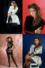 Lot de 4 rares photos de Sandra Cretu en 1987 - format 10 x 15 cm (Enigma)