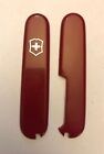 COLTELLINO VICTORINOX GUANCE HANDLES SCALES RED USATE 91MM SWISS ARMY KNIFE USED