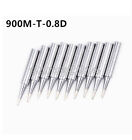 5PCS Replace Soldering Leader-Fre​e Solder Iron Tip For Hakko 936 900M-T-0.8​D