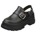 Buffalo Aspha Snd Vegan Womens Clog Shoes in Black