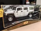 MAISTO 1:18 HUMMER H2 SUV BIANCO NUOVO