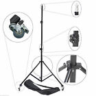 Kit Cavalletto Stativo Foto Studio Video DynaSun W807 3mt Ammortizzato e 3 Ruote