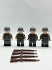 Custom Lego ww2 German soldiers (united bricks printed torso) x4