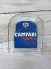 Stupendo Rendi Resto vetro anni 60 Svuota Tasche Pubblicitario Campari Soda