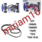 Thunder Tiger TS4N SET CINGHIE AUTO A SCOPPIO TS4N PLUS PRO MACCHINA ANT POST CE