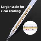 Medical Mercurial Glass Thermometer Large Screen Clinical Measurement DeviDY