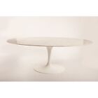 EERO SAARINEN Tavolo Tulip Saarinen Ovale 140X80 marmo Carrara