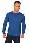 Zanone Maglione Uomo 54  Blu cotone   tinta unita