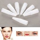 Tattoo Needle Tips For Flat Mouth 3F Needle permanent makeup Caps White 50PCS