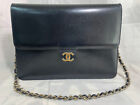 Borsa CHANEL COCO in pelle con chiusura a pressione catena in pelle di vitell...