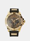 orologio guess uomo cronografo black/gold