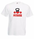 T-Shirt Maglietta J1618 Fitness Kettlebell Bilanciere Crossfit TRX