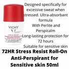 Vichy AntiPerspirant Roll Ons 48HR/72HR/96HR Protection 50ml EACH